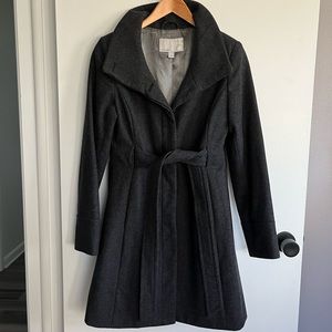 Belted wool jacket/coat from Old Navy. Size small.